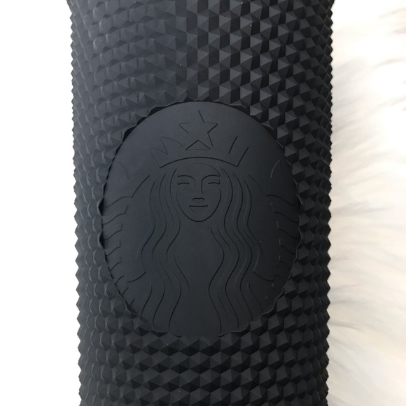 Starbucks Matte Black Studded Tumbler 24 oz Venti - Picture 3 of 8